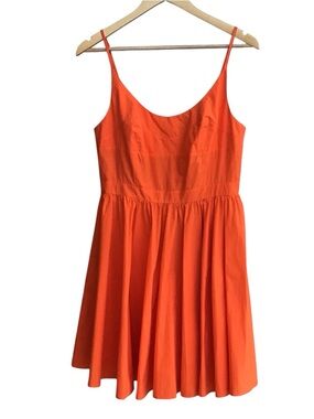 Jucca Orange Babydoll Sundress Italy